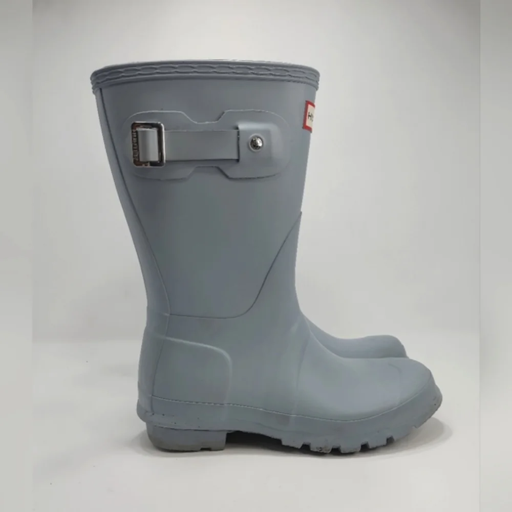 Hunter Women's Light Blue Classic Short Rain Boots